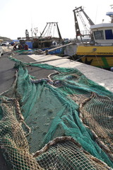 rete da pesca pescatore