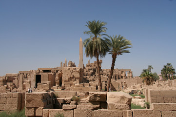 of Karnak Temple at Luxor