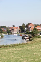 Obraz premium Ribe Stadt in Dänemark