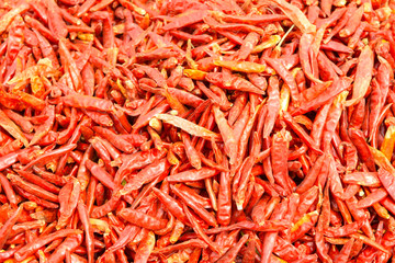Fototapeta premium dried red pepper