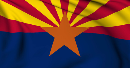 Arizona flag - USA state flags collection