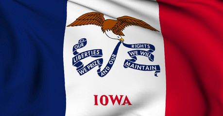 Iowa flag - USA state flags collection