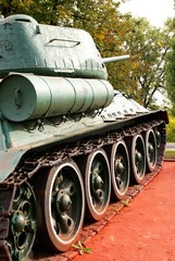 The Soviet tank of times of the second world war