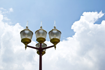 Fototapeta na wymiar The lamp