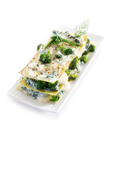 vegetatarian lasagne- lasagne vegetariane