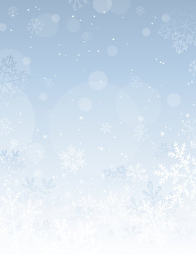 silver christmas background, vector