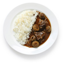 Japanese Curry , Beef Curry with Rice