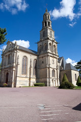 Fototapeta na wymiar Paroisse Notre Dame du Bessin - Bayeux