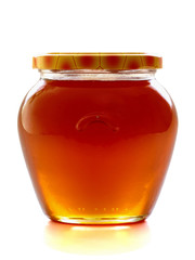 Honey jar.