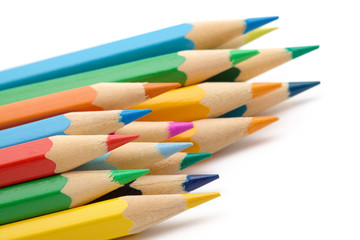 Color crayons