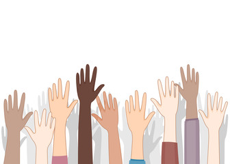 Obraz premium Hands Up