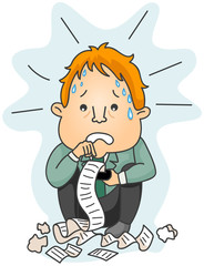 Worried Businessman