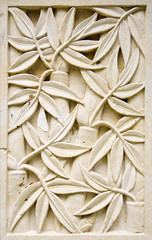 Traditional stone carving in sandstone, Bali, Indonesia .