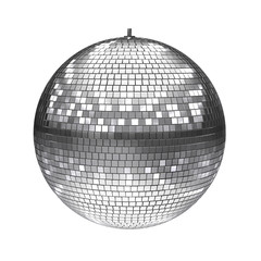 disco ball isolated on white