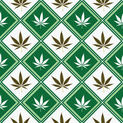 cannabis seamless texture