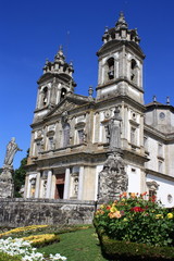 Fototapeta na wymiar Church of Bom Jesus - Braga