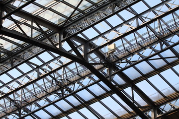 Fototapeta premium Hall roof