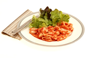 Squid with Tomato and Chilli