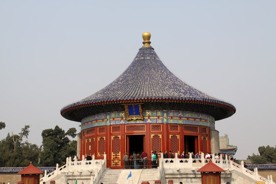 the scenery of temple of heaven