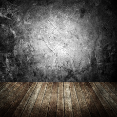 grunge house interior