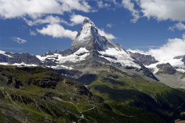Fototapeta na wymiar Wanderparadies - Matterhorn