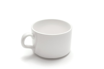 White  coffee mug