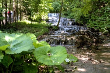 Veil Waterfall in the Szalajka Valley