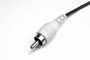 Wei&szlig;er Cinchstecker