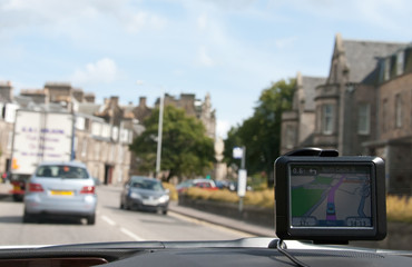 GPS Navigation in  Car