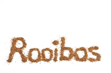 Healthy red bush tea from South Africa