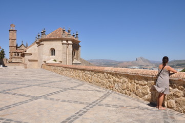 Esplanade sur panorama andalou - Antequera - Andalousie