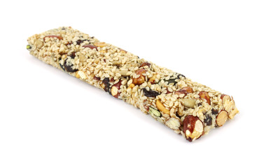 Sesame covered energy bar