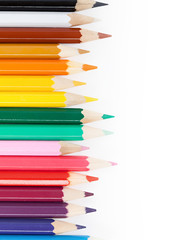 Color pencils border