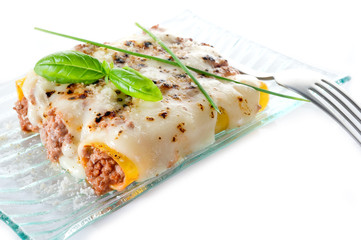 cannelloni ragout-cannelloni al ragu