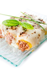 cannelloni ragout-cannelloni al ragu