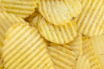 Potato Chips background