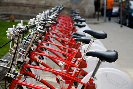 Bicicletas en la ciudad