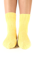 woollen socks .