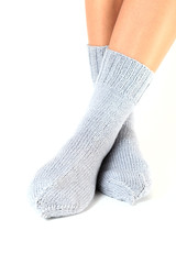 woollen socks .