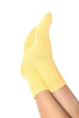 woollen socks.