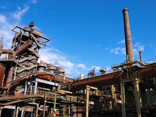 Altes Stahlwerk im Ruhrgebiet
