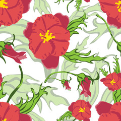 floral seamless pattern