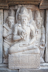 Fototapeta na wymiar Detail of carved relief
