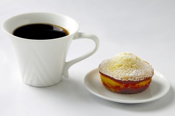 cupcake and coffee