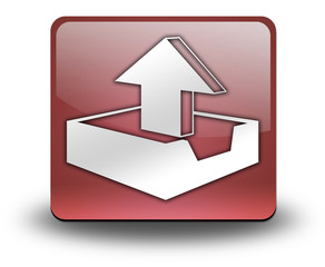 Red 3D Effect Icon 