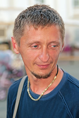 Portrait of young man