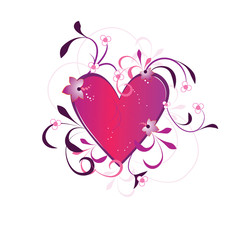 Valentines Day background with Heart
