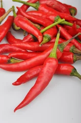 Fotobehang red chili pepper © lianxun zhang