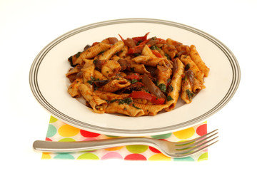 Mediterranean Roast Vegetable Pasta Salad