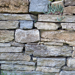 Natursteinmauer